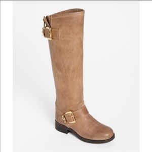 Steve Madden “ Barton Buckle Ridding Boots”